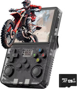 R36S Retro Handheld Video Game Console|R36S portable retro gaming console|R36S handheld game console with 3.5 inch screen|R36S pocket retro video game player|R36S classic games handheld console|R36S retro gaming handheld device|R36S portable video game console front view|R36S handheld console for retro games|R36S compact retro gaming console|R36S handheld video game console portable
