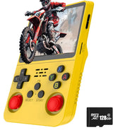 R36S Retro Handheld Video Game Console|R36S portable retro gaming console|R36S handheld game console with 3.5 inch screen|R36S pocket retro video game player|R36S classic games handheld console|R36S retro gaming handheld device|R36S portable video game console front view|R36S handheld console for retro games|R36S compact retro gaming console|R36S handheld video game console portable