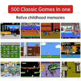 8-Bit Mini Video Game Console Built in 500 Games