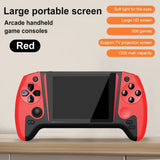 Gaming Console 3.5inch LCD Screen Built-in 500 avec écran LCD portable de 3.5 pouces et 500 jeux intégrés.